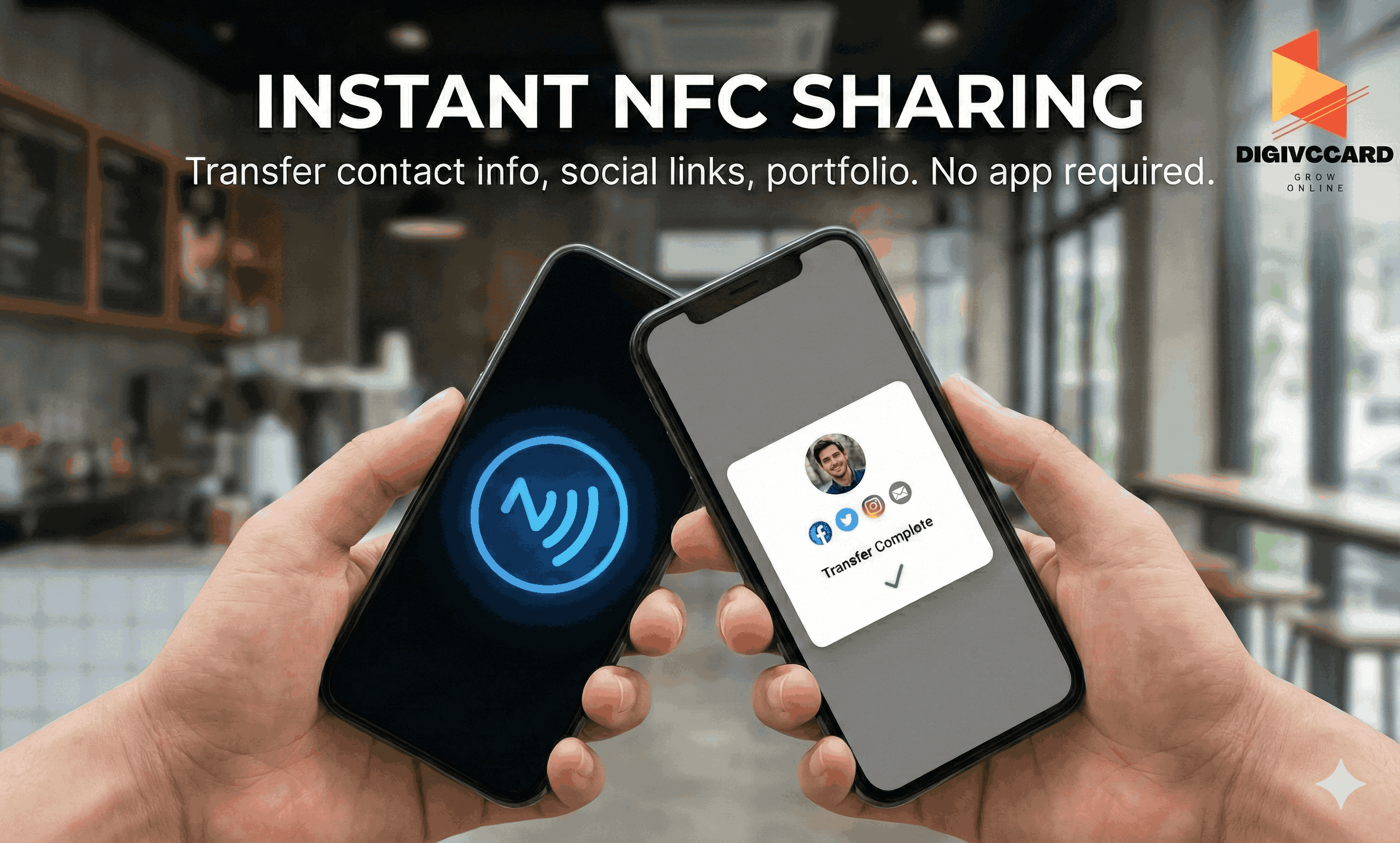Instant NFC Sharing